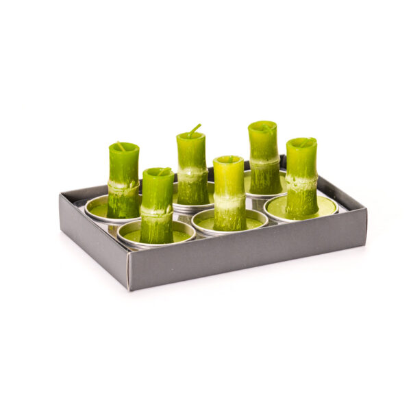 Bamboe Waxine lichtjes