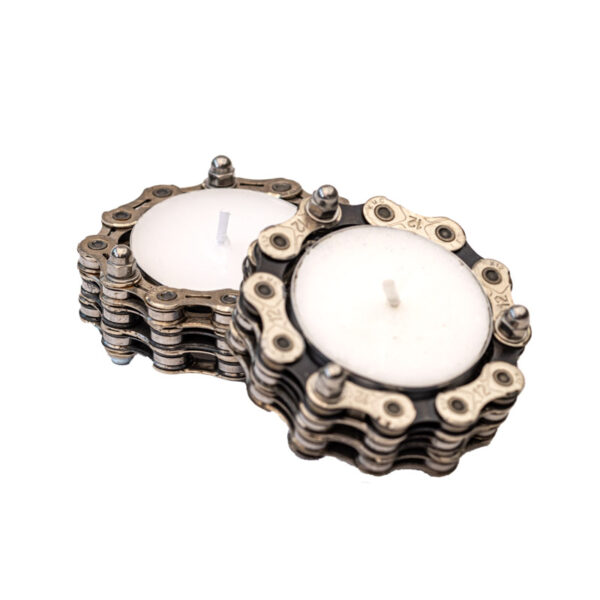 Ketting kaarsjes met theelicht per set